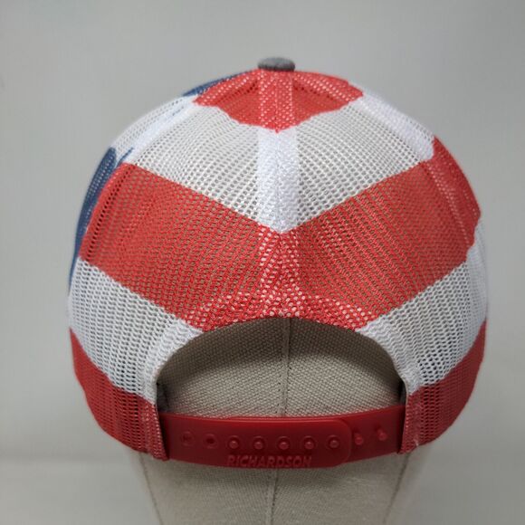 Bond Yacht Sales Snapback Trucker Hat Multicolor One Size Mesh Back Richardson - Picture 5 of 9